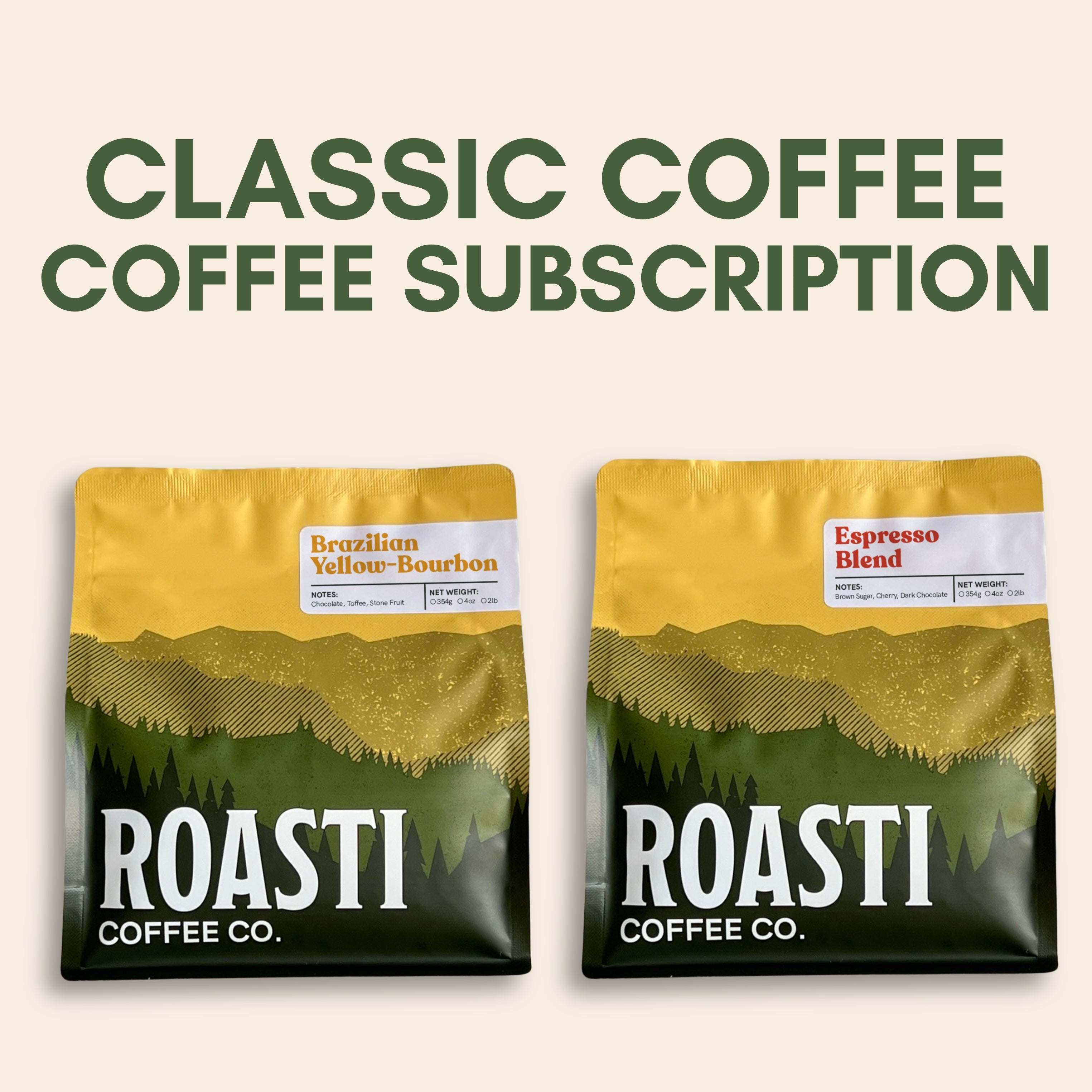 Coffee Subscription: Classic Coffee