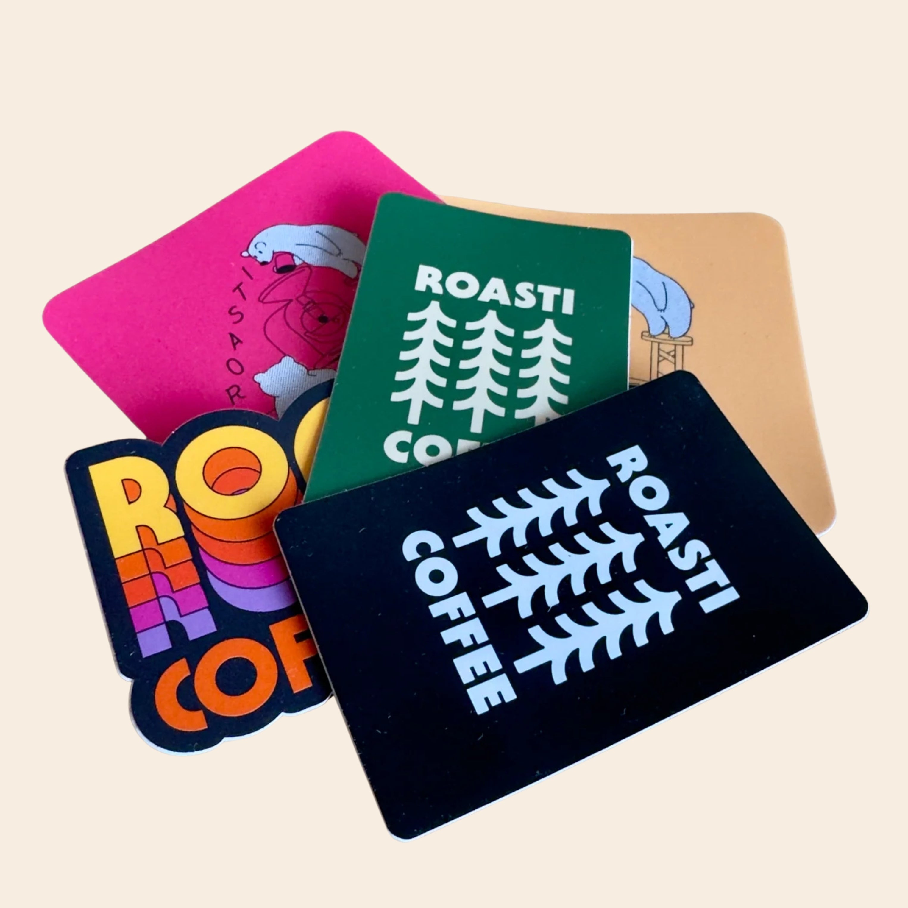 Roasti Stickers (3 Pack)
